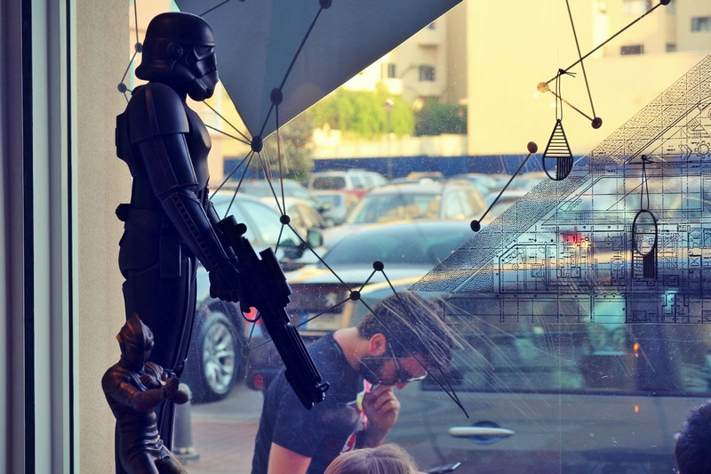 Suzi in Beirut at Vick Vanlian Showroom